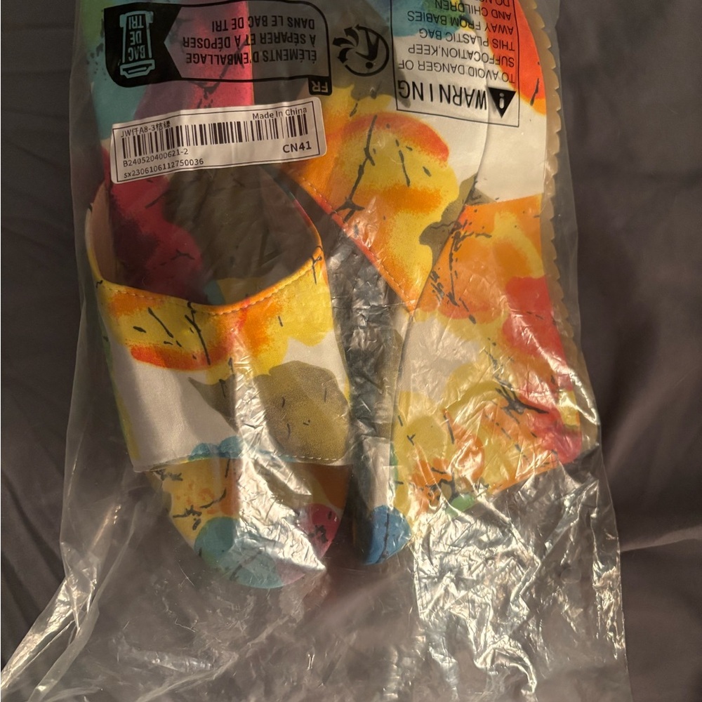 Colorful Slide Sandals